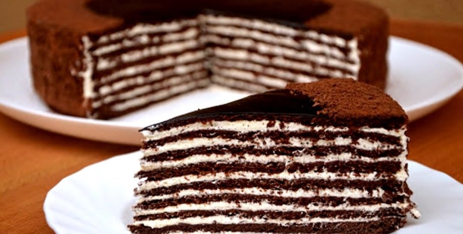 торт на сковороді, шоколадний торт, шоколадний торт на сковороді, торт з какао, просто рецепт торта