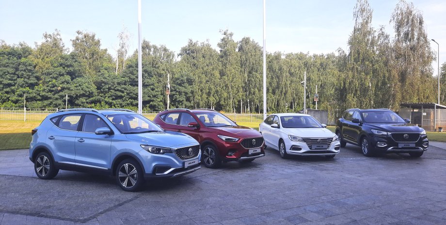 стартовали продажи MG в Украине