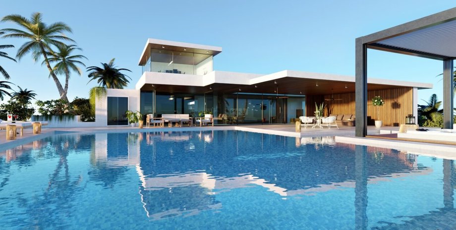 В китае из бассейна сделали офис