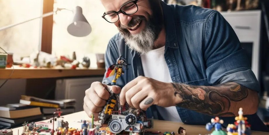 іграшки, чоловіки, покупка, конструктори, колекція, лего, діти, чоловіки стали купувати більше іграшок