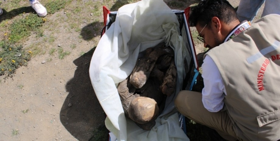 Мумія, людські останки, розкопки, Перу, мумія в Перу, мумія хуаніту