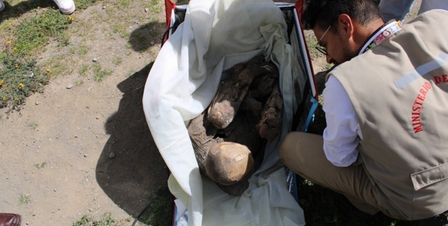 Мумія, людські останки, розкопки, Перу, мумія в Перу, мумія хуаніту