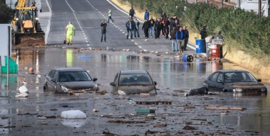 Наводнение в Греции / Фото: kathimerini.gr