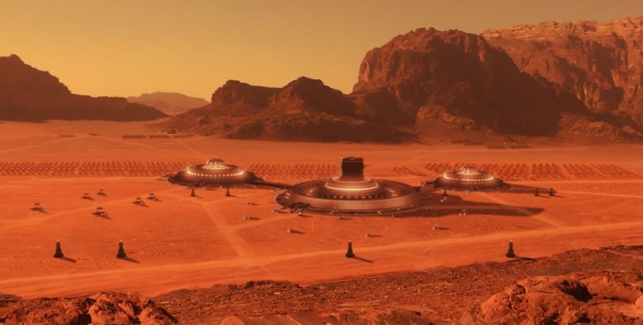 Марс, колония на Марсе