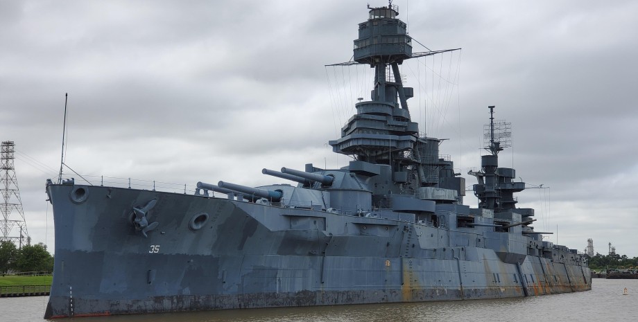 Американский линкор USS Texas