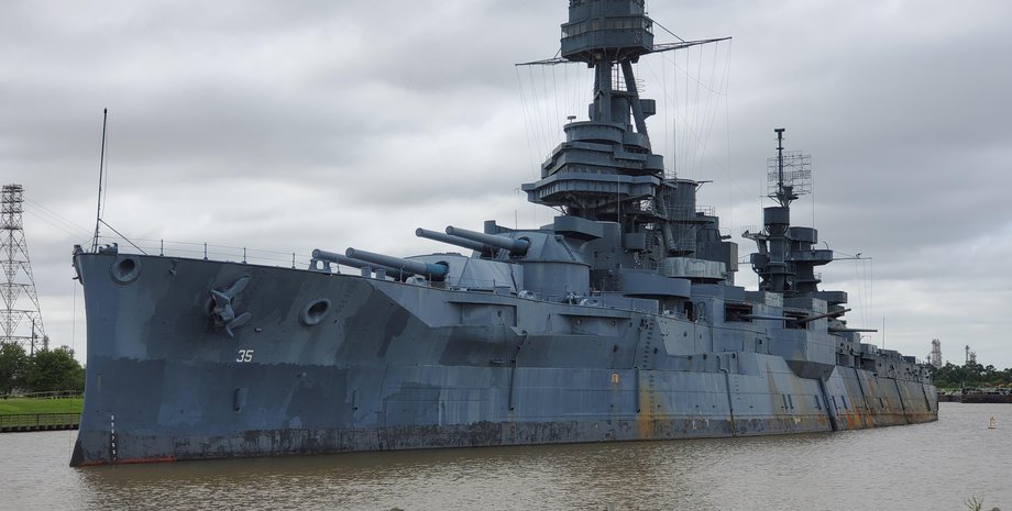 Американский линкор USS Texas