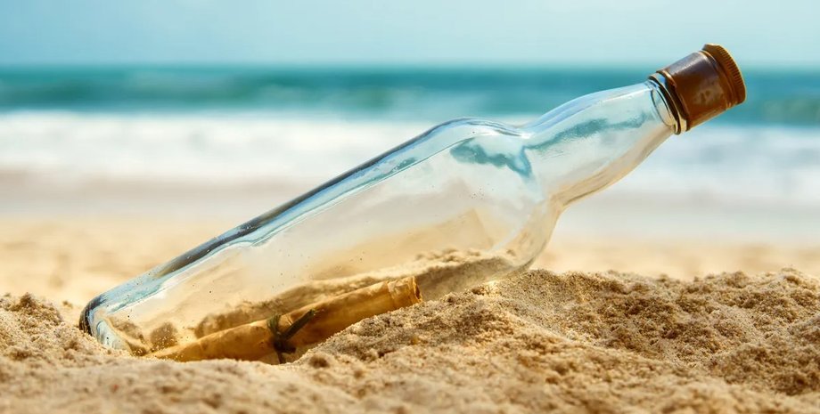 послание, послание в бутылке