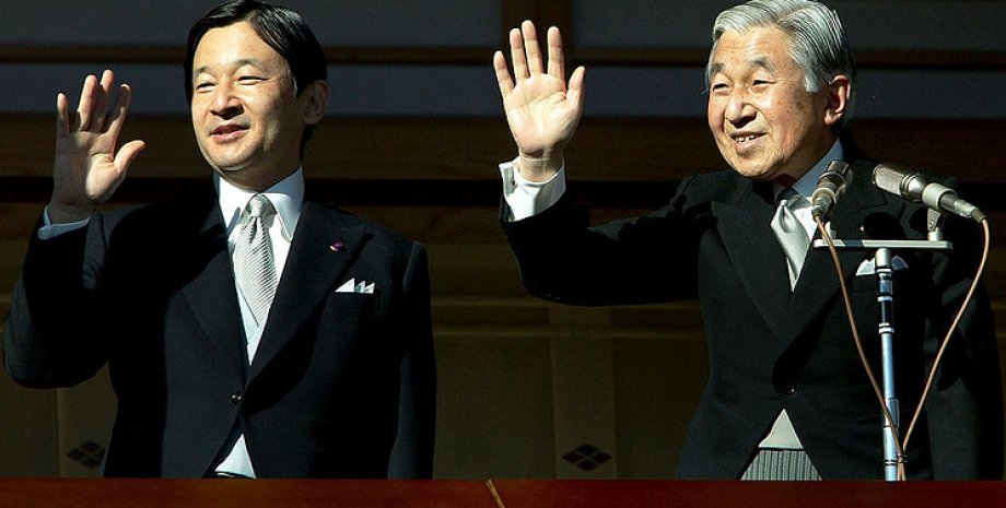Император Японии Акихито и кронпринц Нарухито / Фото: Getty Images