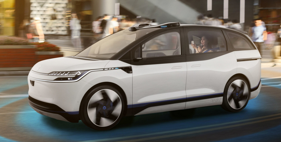 беспилотное такси Baidu беспилотное такси Baidu