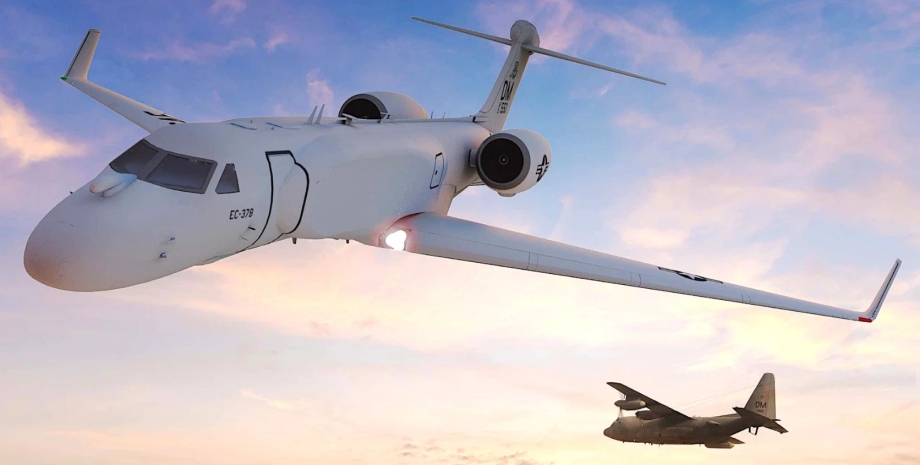 Самолет РЭБ ЕС-37В ЕС-37В