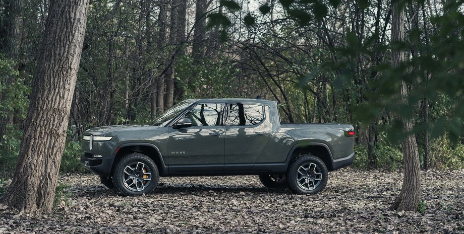 Rivian R1T, новый Rivian R1T, электромобиль Rivian, пикап Rivian R1T