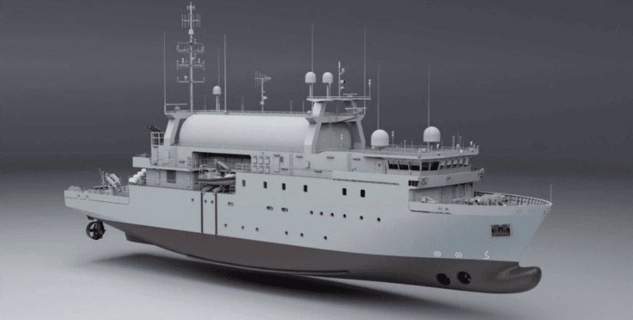 разведывательный корабль "Дельфин