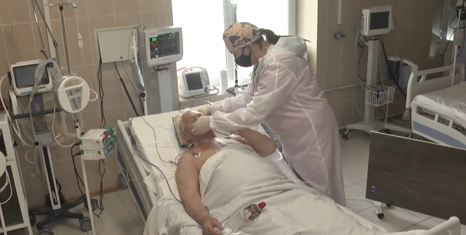 Львов, больница, пациент, врач