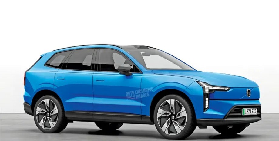Volvo EX60 2025, Volvo EX60, новый Volvo EX60, кроссовер Volvo, электромобиль Volvo EX60, электромобиль Volvo EX60