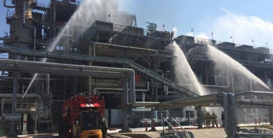 пожежа НПЗ