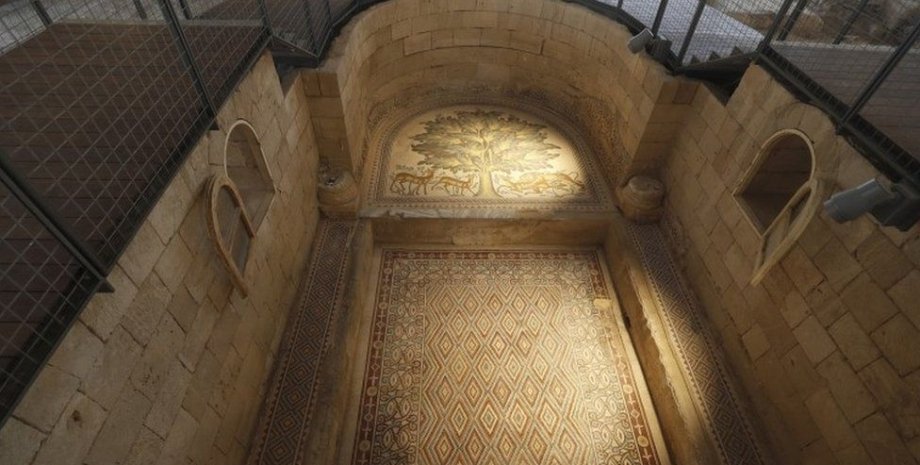 мозаїчна підлога, мозаїка, палестина