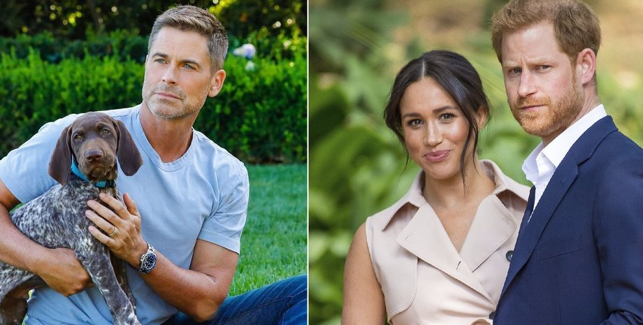 роб лоу, меган маркл, принц гарри