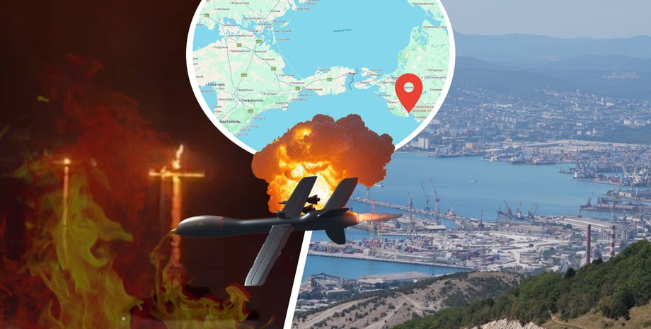 новоросійськ, нпз чорне море, удар по порту, новоросійськ бпла