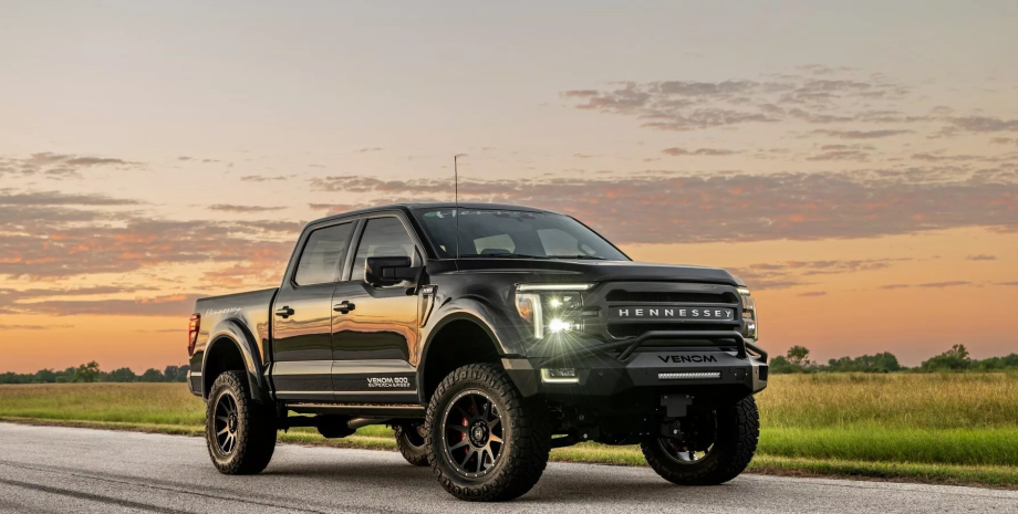 Ford F-150 Hennessey, Ford F-150, Hennessey Venom, пикап Ford F-150, тюнинг Ford, тюнинг Ford