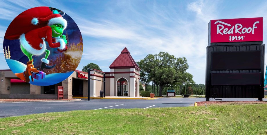 Здание отеля Red Roof Inn в США