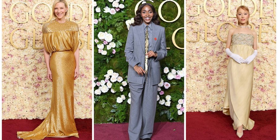 Золотой глобус 2025, красная дорожка, модные образы