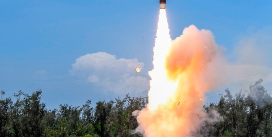 ракета, испытание, Agni Р