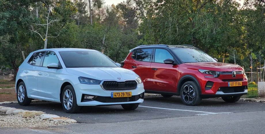 Skoda Fabia Citroen C3