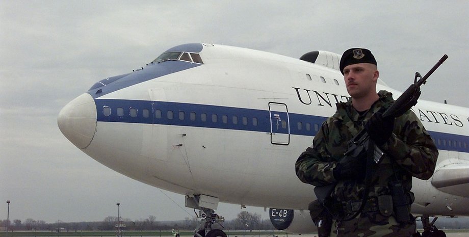 самолет судного дня, E-4B, сша, пентагон, самолеты, авиация