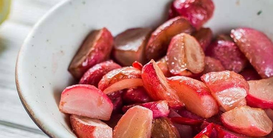 редис смажений