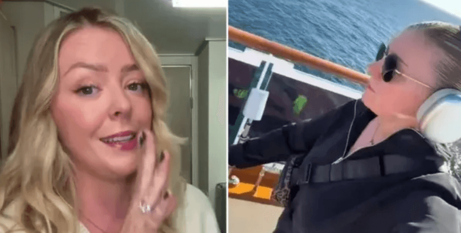 Меган МакГиннесс на корабле