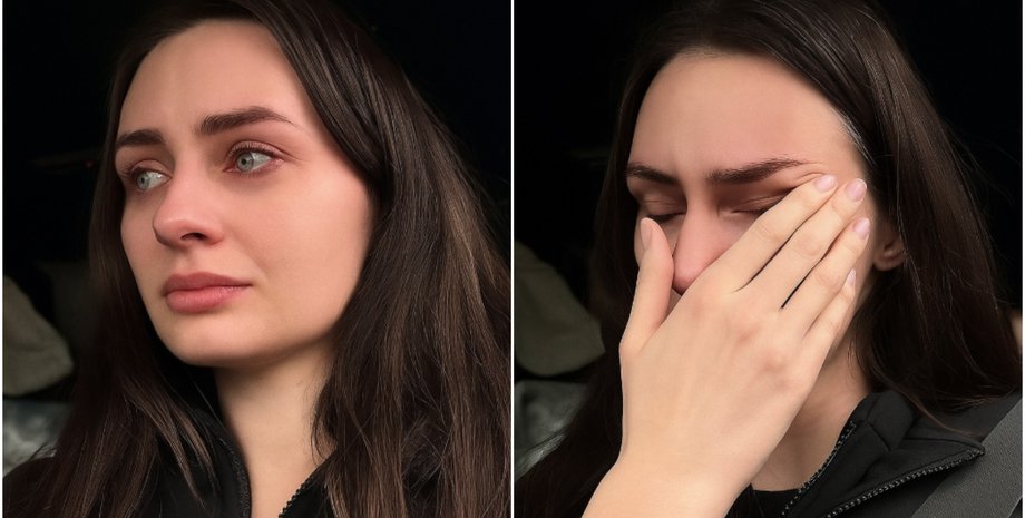 Анна Евтимова в салоне авто