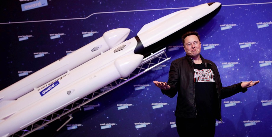Илон Маск, модель ракеты