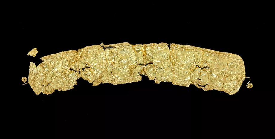 Пояс, раскопки, археология, золото, бронзовый век