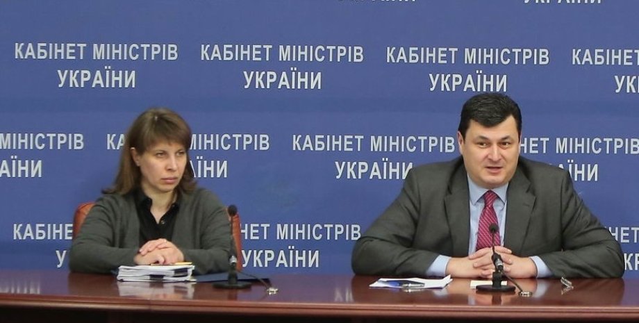 Алена Терещенко и Александр Квиташвили / Фото пресс-службы правительства