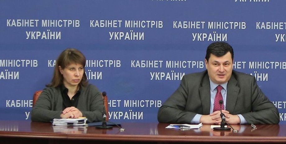 Алена Терещенко и Александр Квиташвили / Фото пресс-службы правительства