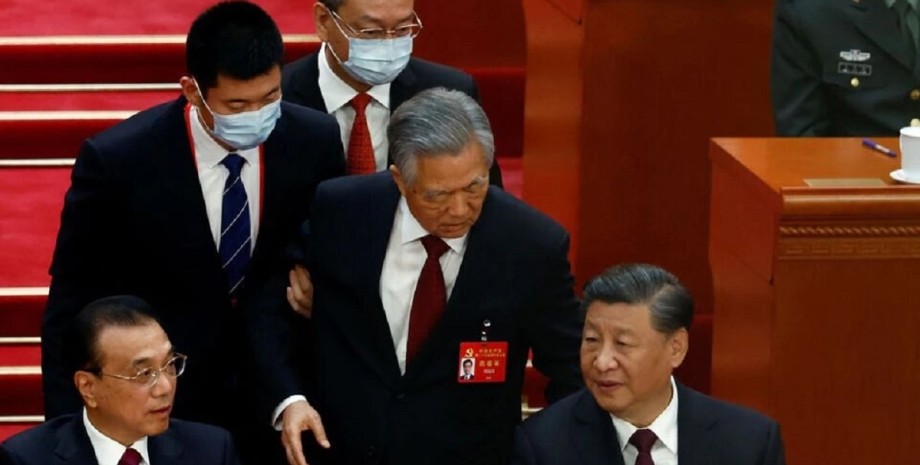 Си Цзиньпин и Ху Цзиньтао, съезд Компартии Китая, Ху Цзиньтао вывели, глава Китая, оппозиция в Китае