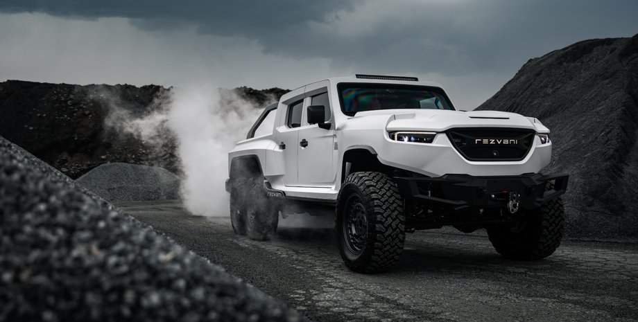 Rezvani Hercules, Rezvani Hercules Military Edition 6X6, Jeep Gladiator, американский пикап, бронированный автомобиль