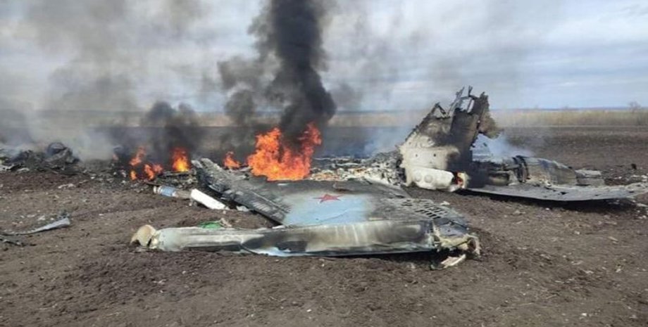 Знищений літак
