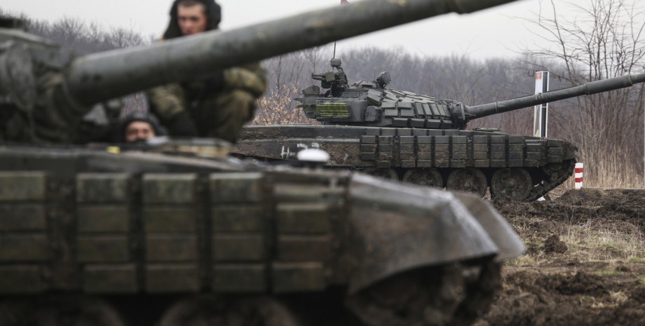 російські війська, російські танки