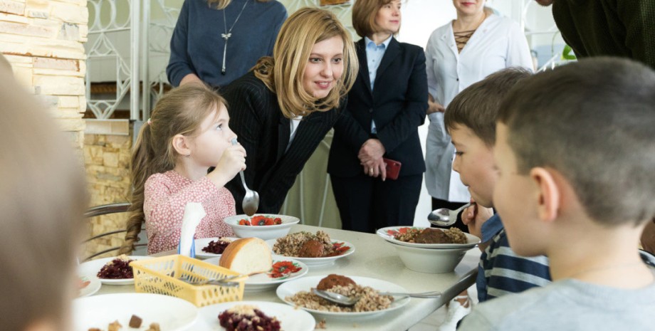 Новая система питания в школах, Елена Зеленская, реформа школьного питания