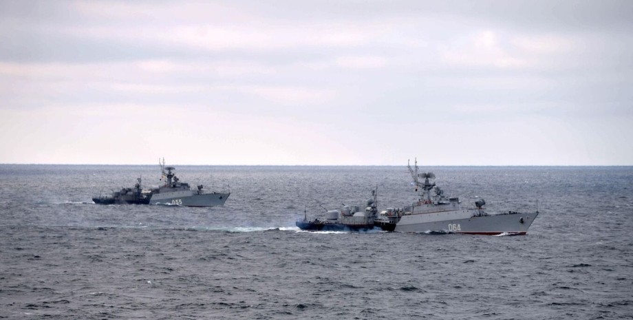 Корабли, Черноморский флот, Крым, Черное море, война РФ против Украины