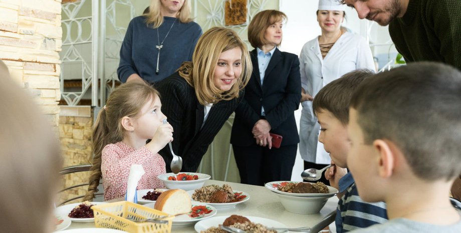 Новая система питания в школах, Елена Зеленская, реформа школьного питания