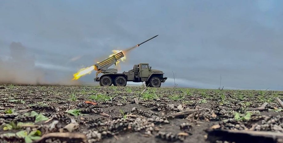 установка град, война в Украине