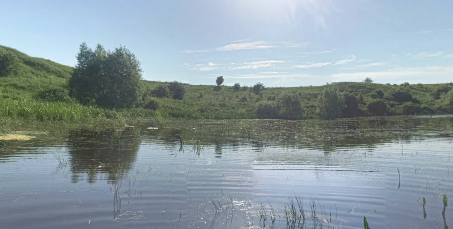 Озеро Викнина в Хмельницкой области