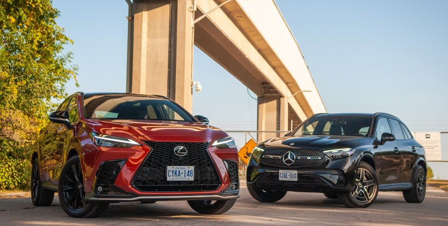 кросовери Lexus Mercedes