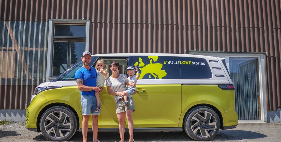 Volkswagen ID.Buzz, Новый Volkswagen id.buzz, электромобиль Volkswagen id.buzz, электрокар Volkswagen id.buzz