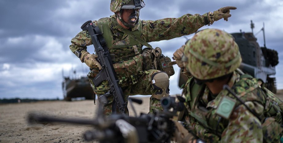 Японские войска, учения по высадке десанта, Токуносима