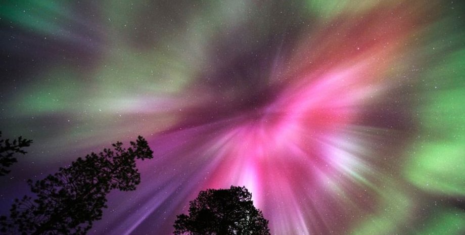 сяйво, геомагнітна буря