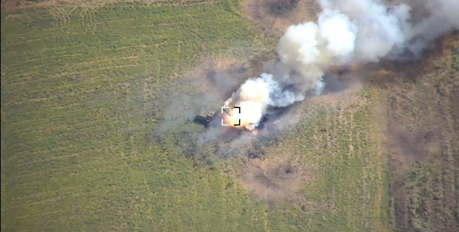 уничтожение РСЗО смерч