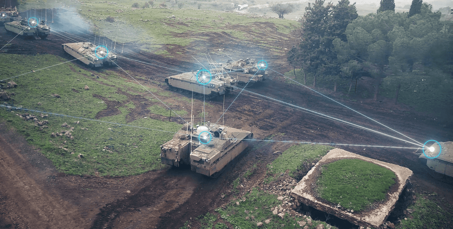 танки, сетецентрическая война, цаяд-750, поле, лес, цахал